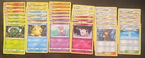 Carte Pokemon Destini Nascosti Set completo (35) Confezione Comune/Non Comune fresco - Foto 1 di 4