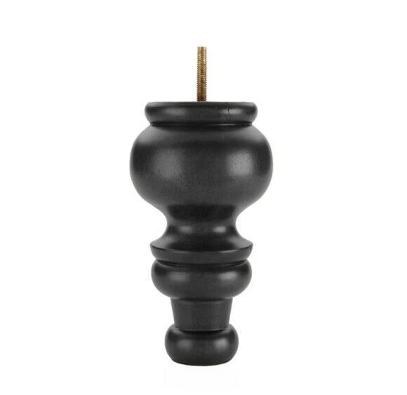 7 Inch Wood Furniture Turned Feet/ Sofa Legs ( Set of 4 ) - Image 1 of 1