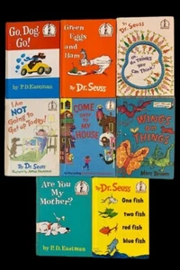 Vintage Dr Seuss I Can Read It Beginner Book Lot PD Eastman Marc Brown Hardcover - Picture 1 of 1