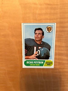 1968 Topps Football #101 ¡¡Richie Petitbon!! (N) ¡ENVÍO DE $1!! - Imagen 1 de 2