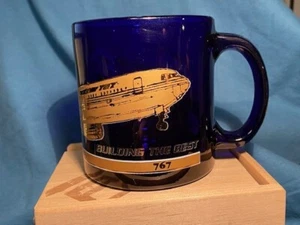 Boeing Becher Kobaltblau 767 "Building The Best" FOD Free 100% Committed - Bild 1 von 11