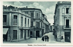 ab 45 - 1943 TERAMO Corso Vincenzo Cerulli - non viagg.- FP - VG-Ed.Alterocca - Foto 1 di 2