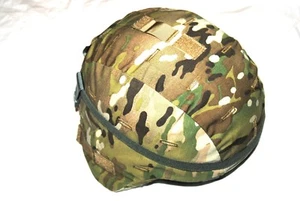 New Genuine USGI Ach Mich Combat HEL MET With Multicam Cover - Large - Picture 1 of 6