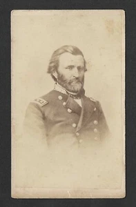 c1860's CDV Carte de Visite Photo Card - Lieutenant General Ulysses S. Grant - Picture 1 of 2