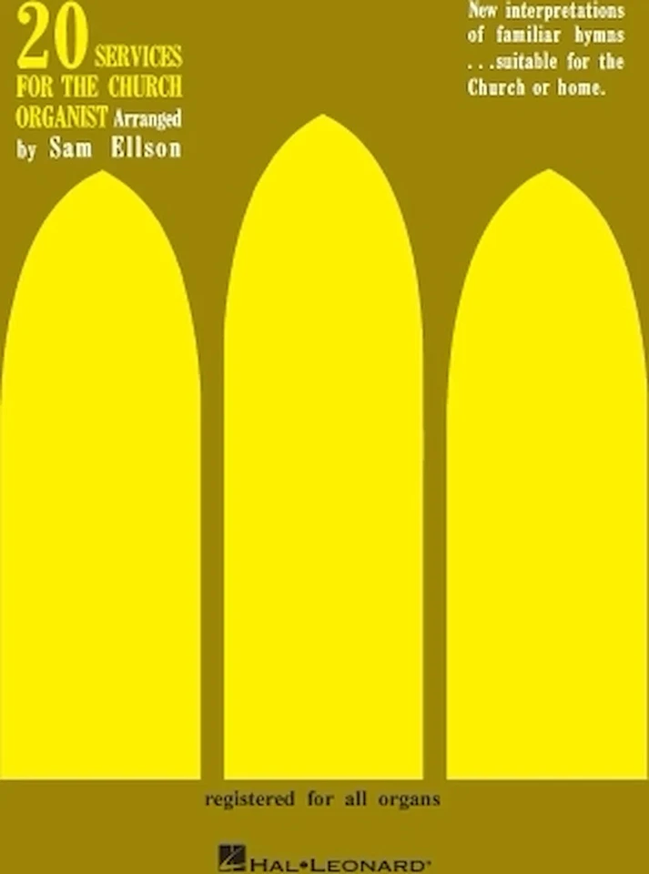 20 Services for the Church Organist - Image 1 of 1