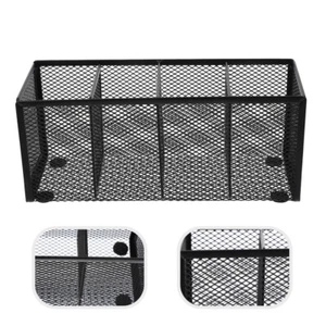  Iron Pen Holder Containers for Desk Pencil Organizer Metal Office - Picture 1 of 12