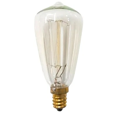 E14 40W Replacement Vintage Bulb for Edison Electric Wax Melt Burners | 40W 230V - Image 1 of 4