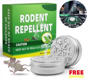 4 Pack Rodent Repellent for Car Engines, Peppermint Oil to Repel Mice and Rats, - Picture 1 of 16
