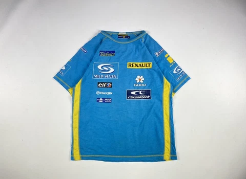 Fernando Alonso F1 Renault Team Racing T-Shirt Cover
