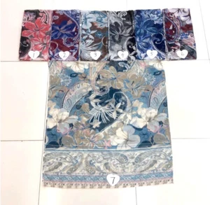 wholesale 10pc  hippie clothing bohemian chic retro styles large scarf sarong - Picture 1 of 12