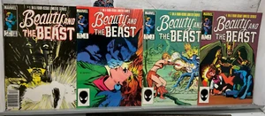 Beauty and the Beast #1-4 #1 Newsstand Sienkiewicz Cover Marvel Comics 1984 - Picture 1 of 18
