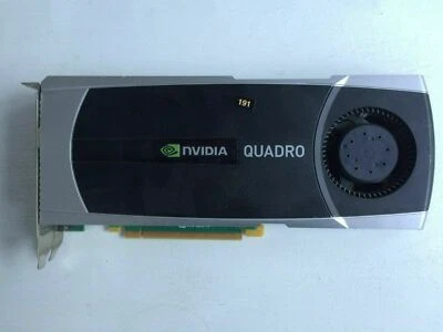 NVIDIA Quadro 5000, 2.5GB Graphics Card - DVI, 2x DisplayPort PCI-Express - Image 1 of 3