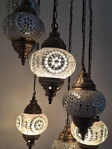 orientalische Hängeleuchte mosaik - Bild 1 von 6
