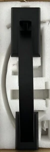 Floresita Front Door Handle Heavy Lever 12.7 in Matte Black NIB - Picture 1 of 11