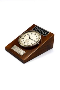 Omega Table Clock with 8 day movement, Pult "Ratt Tid" - Picture 1 of 10