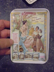 Ancien Cendrier Plastique Cie d'Assurance la Séquanaise Siège Besançon - Picture 1 of 2