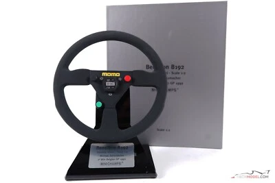 Benetton B192 Steering wheel, Michael Schumacher, 1:2 Minichamps - Image 1 of 4