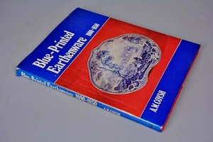 Blue Printed Earthenware 1800-1850, A W Coysh, Signed - Foto 1 di 6