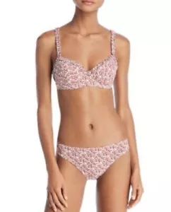 Neu mit Etikett $ 246 Tory Burch Wild Stiefmütterchen Gr. L BÜGELTOP & Gr. M HIPSTERUNTERTEIL - Bild 1 von 11