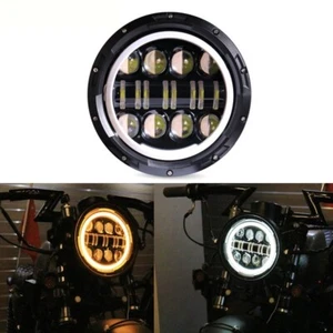 Faros LED de motocicleta de 7 pulgadas Faros de luz diurna muy cercanos - Bild 1 von 9