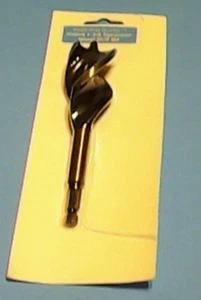 Irwin 1 1/8 Inch Triflute Speedbor Bit New - Picture 1 of 2