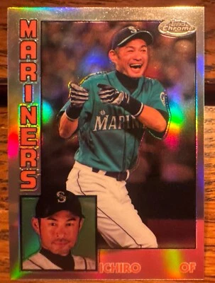 2019 Topps Chrome 1984 Refractor Ichiro Suzuki #5 - Image 1 of 2