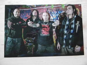 The Exploited "Wattie Buchan" Autogramme signed 20x30 cm Bild - Picture 1 of 1