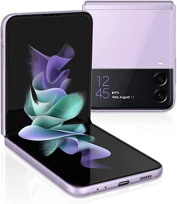 Smartphone Samsung Galaxy Z Flip 3 5G SM-F711U Android 128GB Desbloqueado CAJA ABIERTA Foto 1 de 3