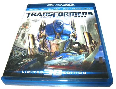 Transformers: Dark of the Moon - Limited Edition - 3D Blu-Ray - Region A - Image 1 of 2