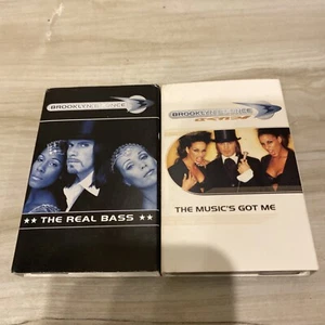 Brooklyn Bounce – The Real Bass & The Music’s Got Me 2 Cassette Lot VG - Picture 1 of 2