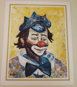 Vintage Clown Print - Picture 1 of 4