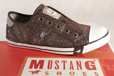 Mustang Zapatilla Tenis Zapatos Deportivos Tela Bayas Suela de Goma NUEVO Foto 1 de 4