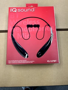Auriculares y micrófono inalámbricos IQ Sound IQ-127BT BT nuevos en caja - Imagen 1 de 1