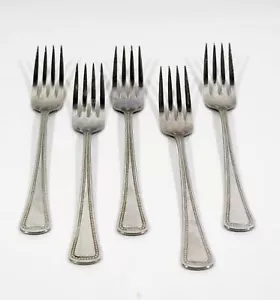 5 forchette da pranzo OneidaCraft modello AGOPUNTO inox - Foto 1 di 2