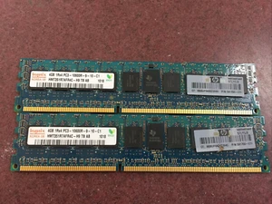 8 GB (2x4GB) 1Rx4 PC3-10600R DDR3-1333 240 Pin Memory RAM (SK Hynix) - Picture 1 of 2