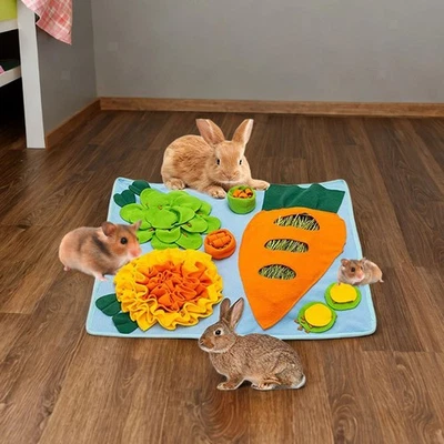 Dog Nosework Feeding Mat Dog Sniff Mat Encourages Foraging Skills Interactive - Image 1 of 4