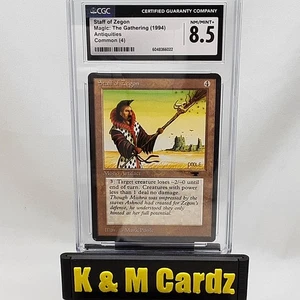 MTG - Antiquities - Staff of Zegon - Graded - CGC 8.5 - Vintage - Picture 1 of 9