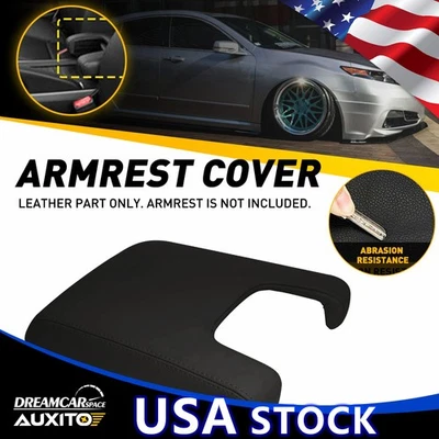 Para 2009 2010 12-2014 2011 TL Acura Negro Tapa Central Consola Apoyabrazos Cubierta Recubrimiento Foto 1 de 4
