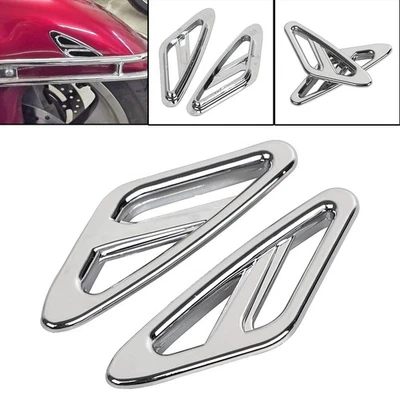 Chrome Front Fender Trim Accent Filler For Honda Goldwing F6B GL1800B GL1800BD - Image 1 of 4