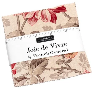 Joie de Vivre Charm Pack by French General for Moda Fabrics - Picture 1 of 3