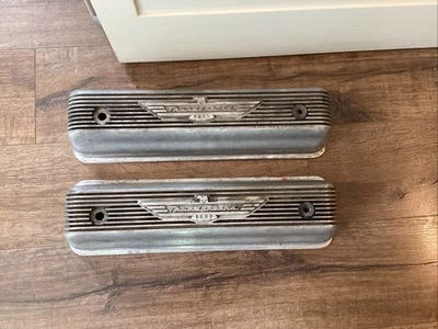 Ford Y-block Thunderbird Cast Aluminum Valve Covers  Free Ship - Image 1 of 4