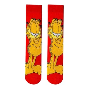 Garfield  Cartoon Characters Funny Socks Novelty Gifts Cute Unisex Socks - Picture 1 of 1