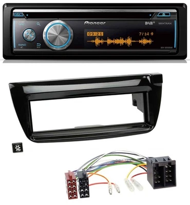 Pioneer MP3 DAB USB CD Bluetooth Autoradio für Opel Combo ab 11 Fiat Doblo 12-15 - Bild 1 von 4