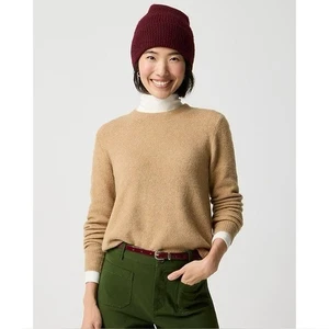 J. Rundhalspullover aus extra weichem Garn Wollmischung braun Eichel M - Bild 1 von 10