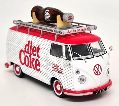 Corgi 1/43 Volkswagen T1 Split Diet Coke Coca Cola Transporter Diecast Model Car - Bild 1 von 4