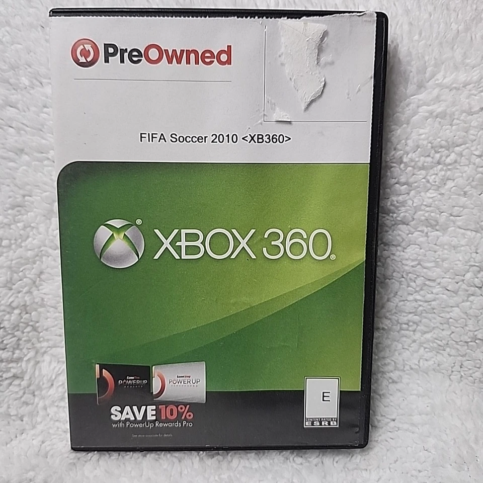 Microsoft Xbox 360 FIFA Soccer 10 Video Game Rated E Everyone EA Sports - Image 1 of 1