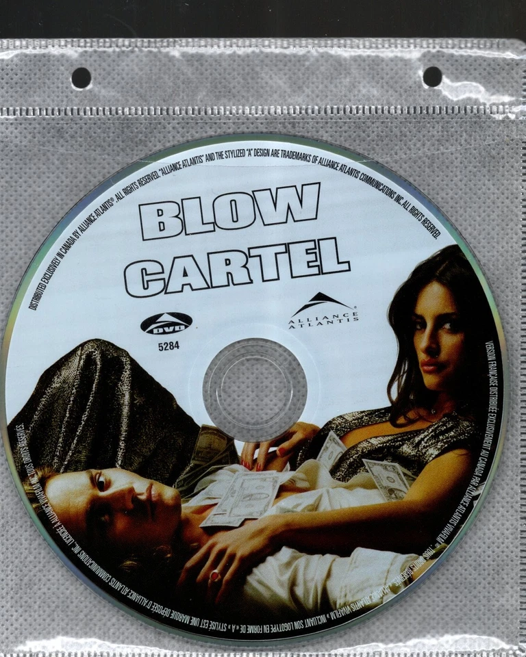 Blow (2001) DVD  *DISC ONLY* = REGION 1  - Johnny Depp - Image 1 of 1