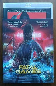Fatal Games 1984 Blu-ray w/OOP Slipcover Vinegar Syndrome Horror 80s Gore Rare - Picture 1 of 4