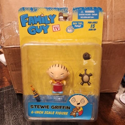 Figura de 6 pulgadas Family Guy Stewie Griffin de Mezco 2009 Foto 1 de 2