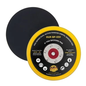 5 Zoll PSA DA Schleifer Rückenplatte Pad, flexibel, Dual-Action zufälliges Orbitalschleifen - Bild 1 von 5